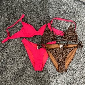 Two xhilaration bikinis